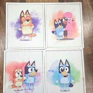 Bluey framed prints